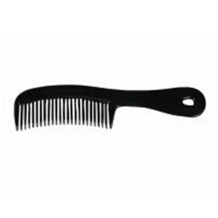 Dukal Comb- long handle- black- 6.5 in. 2655